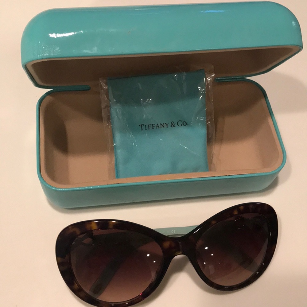 Tiffany & Co. Sunglasses w/ Case and Cloth Cleaner